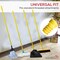 Kleen Handler Threaded Fiberglass Handles, Durable Broom Replacement with Standard Thread for Cleaning & Sweeping KH-MS-FBBH60-Y - alternate 4